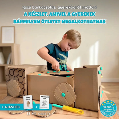 KinderCraft BuildBox - Kreatív Alkotókészlet