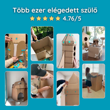 KinderCraft BuildBox - Kreatív Alkotókészlet