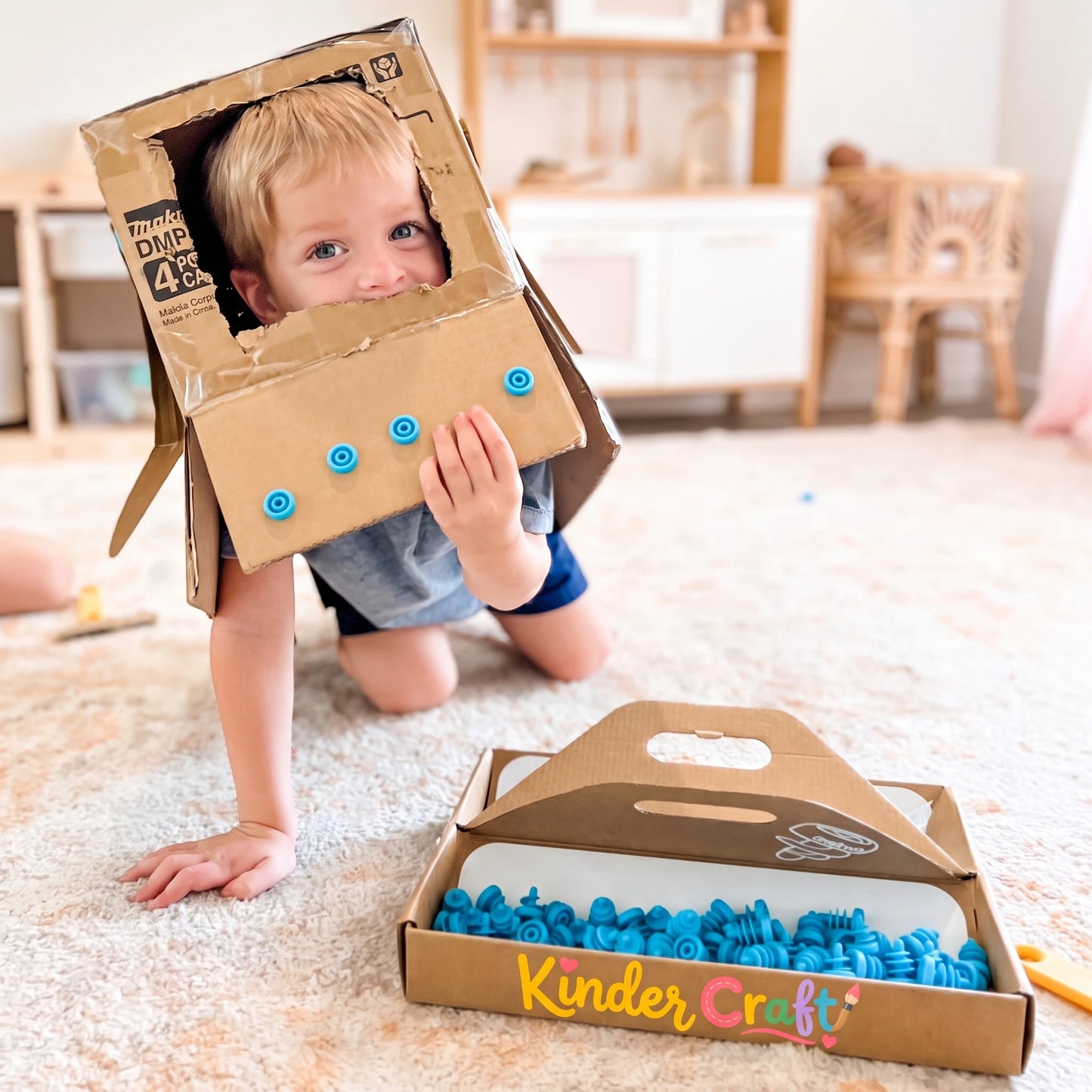 KinderCraft BuildBox - Kreatív Alkotókészlet